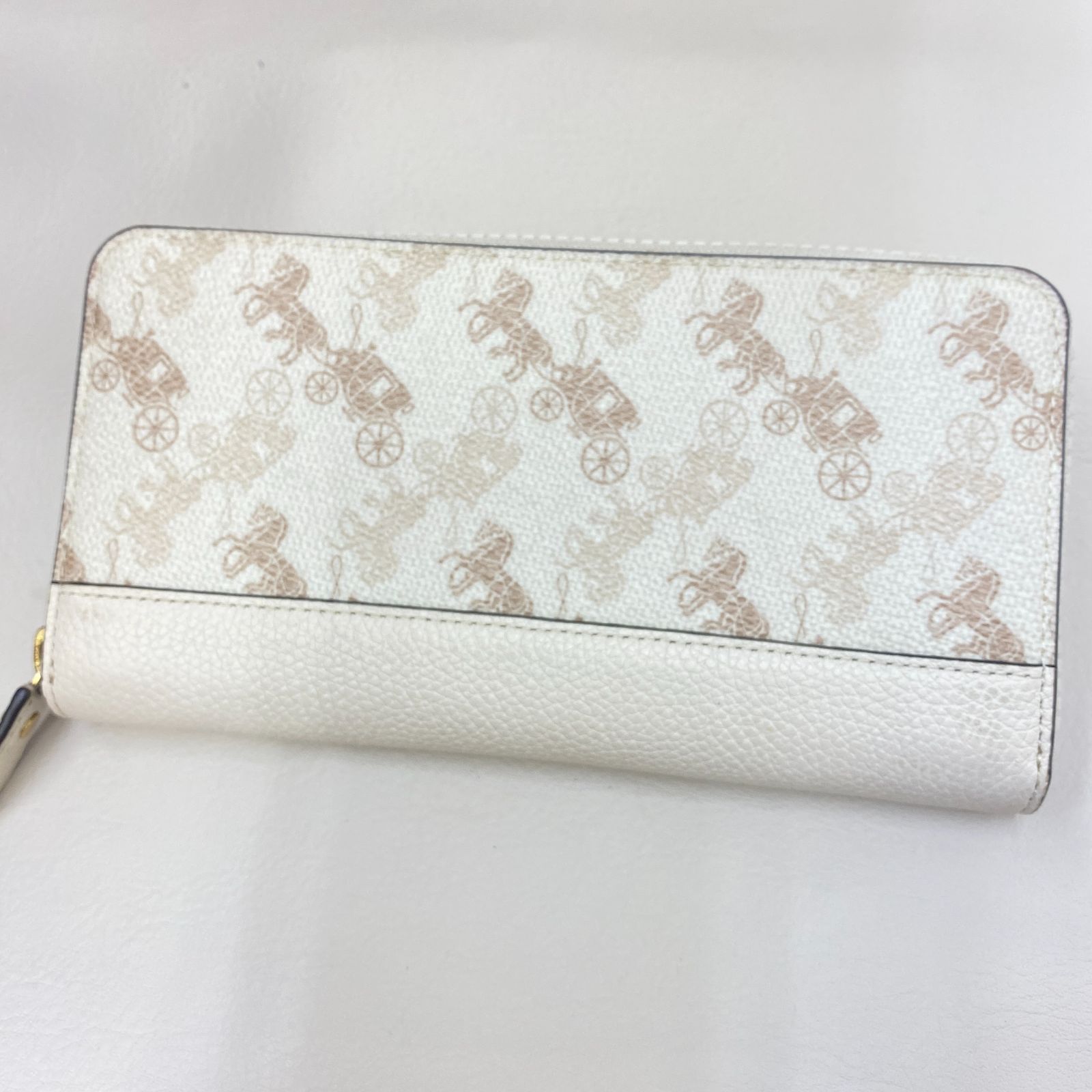 N【美品】COACH コーチ 長財布 オシャレ レディース ブランド 財布 ウォレット