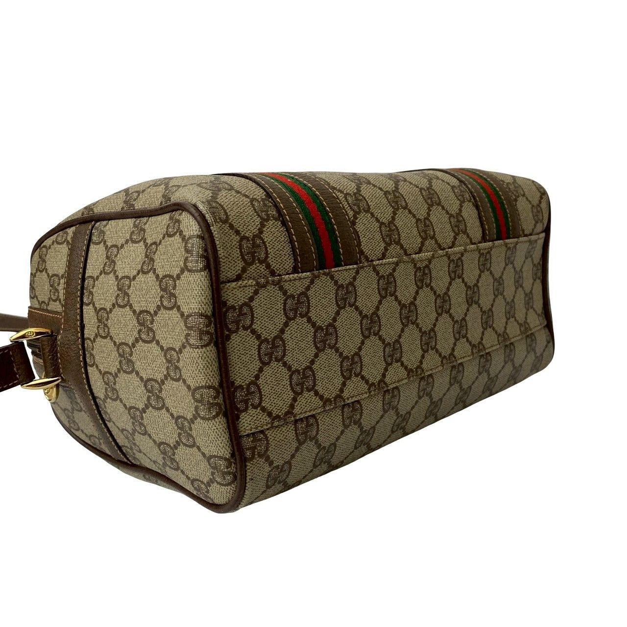 極 美品 GUCCI グッチ オールドグッチ ヴィンテージ GG ロゴ 金具