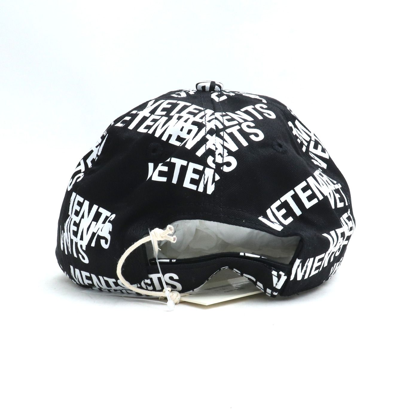 VETEMENTS 22SS STAMPED LOGO Cap ブラック UE52CA400B - メルカリ