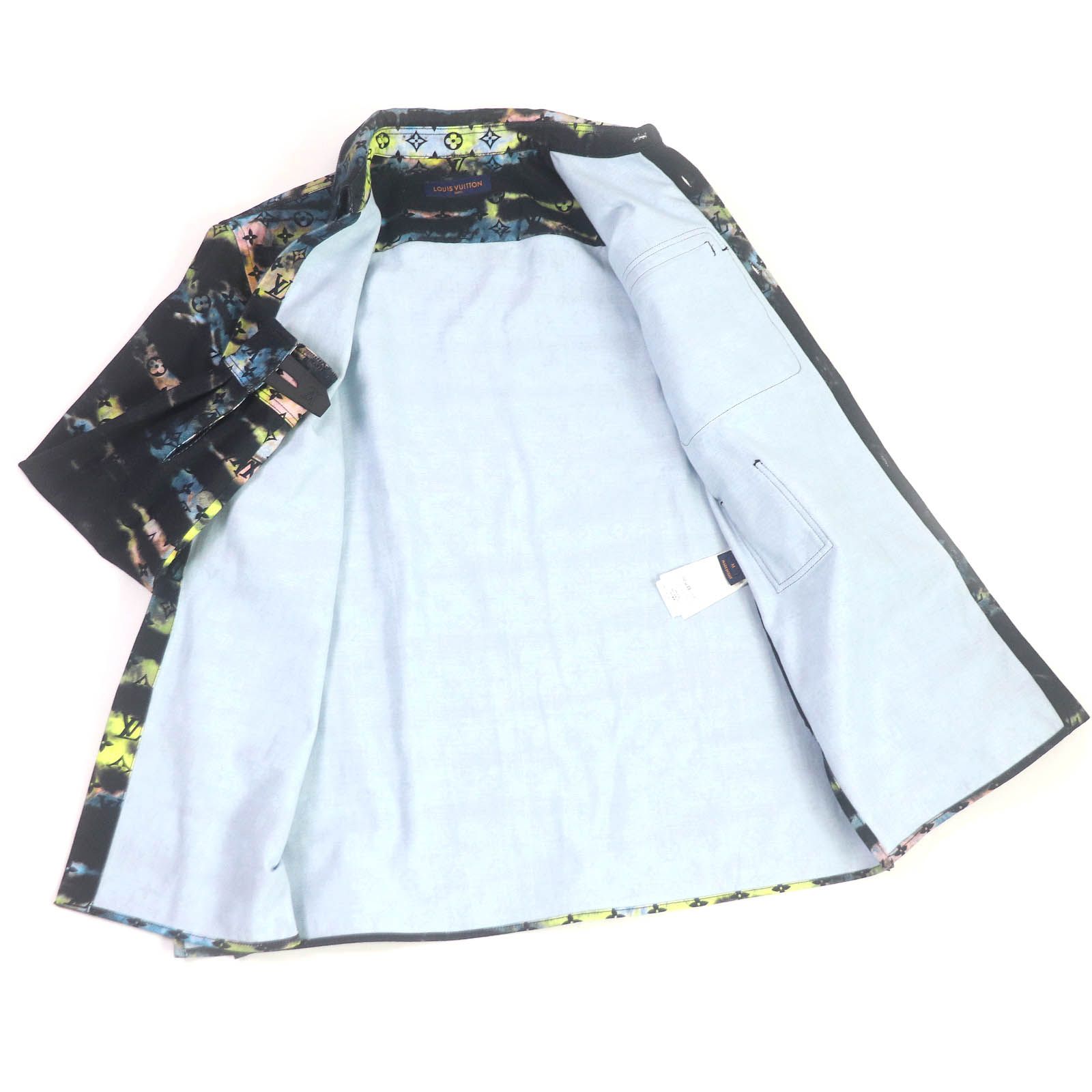 LOUIS VUITTON ルイ•ヴィトンタイダイデニムシャツ