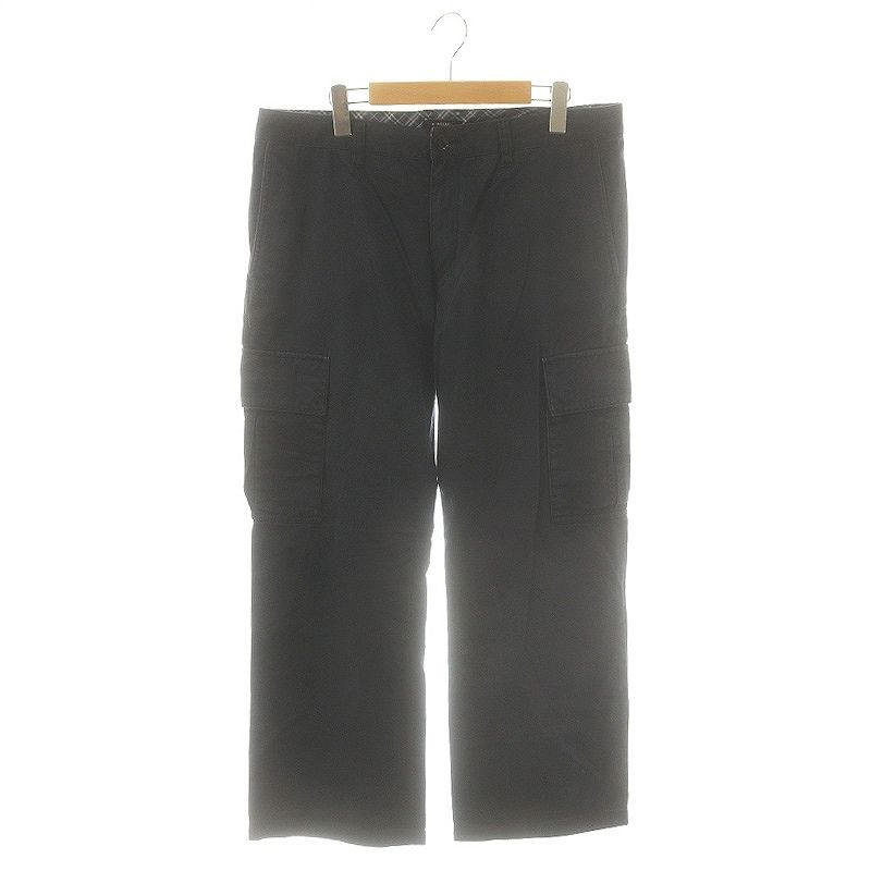 みっちゃん様用BURBERRY BLACK LABEL 黒色 ストレートパンツ バーバリーブラックレーベル BURBERRY BLACK LABEL ストレートパンツ