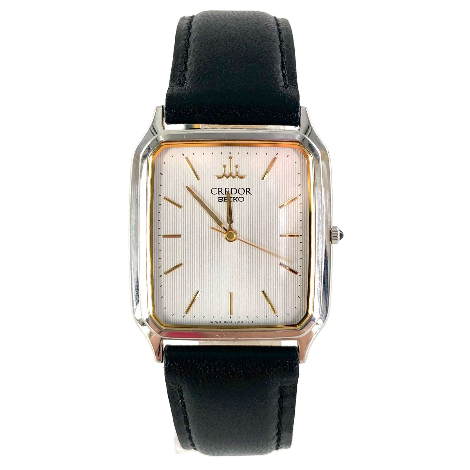 SEIKO セイコー CREDOR クレドール 8J81-5020 SS/QZ シルバー