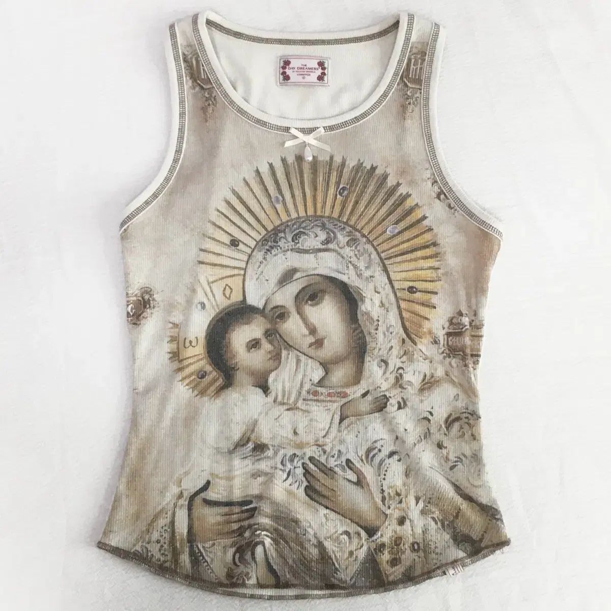 トップス Sculptor Maria Tear Drop Tank Top Dirty SCULPTOR® online store