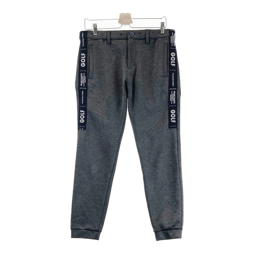 サイズ：4 PEARLY GATES パーリーゲイツ ジョガーパンツ 総柄 グレー系