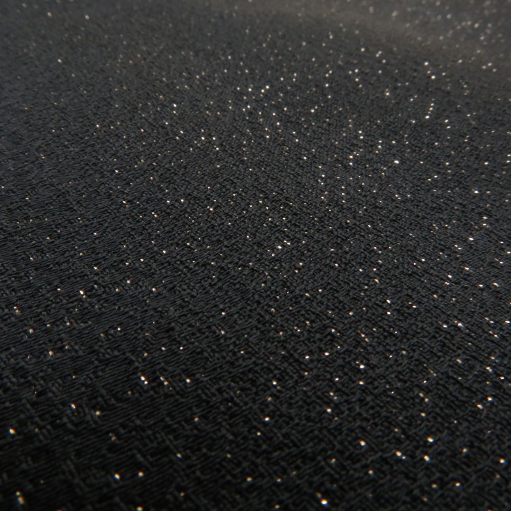 袋帯 正絹 洒落袋帯 辻が花 染め文様 ぼかし 紺色x薄紫色 パステル系