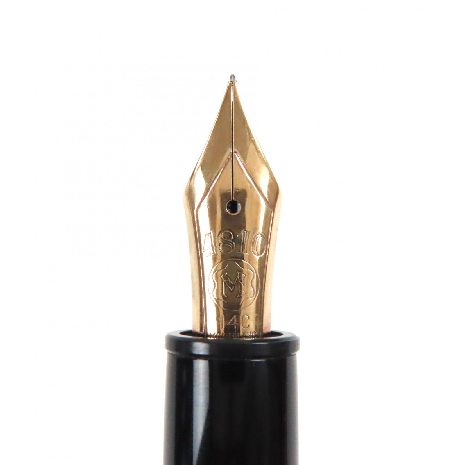 モンブラン 万年筆 極美品 146 14K 全金 EF MONTBLANC マイスターシュテュック 146 万年筆 14k全金 中古