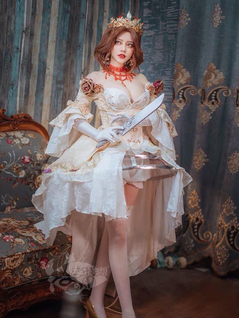 三分妄想 血の女王血祭り 第五人格 コスプレ衣装 ※ウィッグ 靴追加 三分妄想 血の女王血祭り 第五人格 コスプレ衣装 ※ウィッグ 靴追加