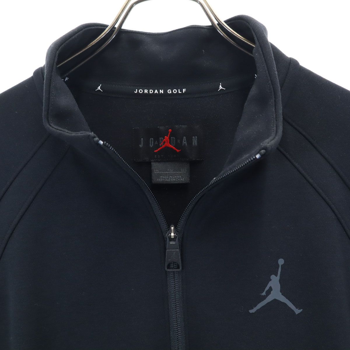 AIR JORDAN エアジョーダン ゴルフ 長袖 ハーフジップ