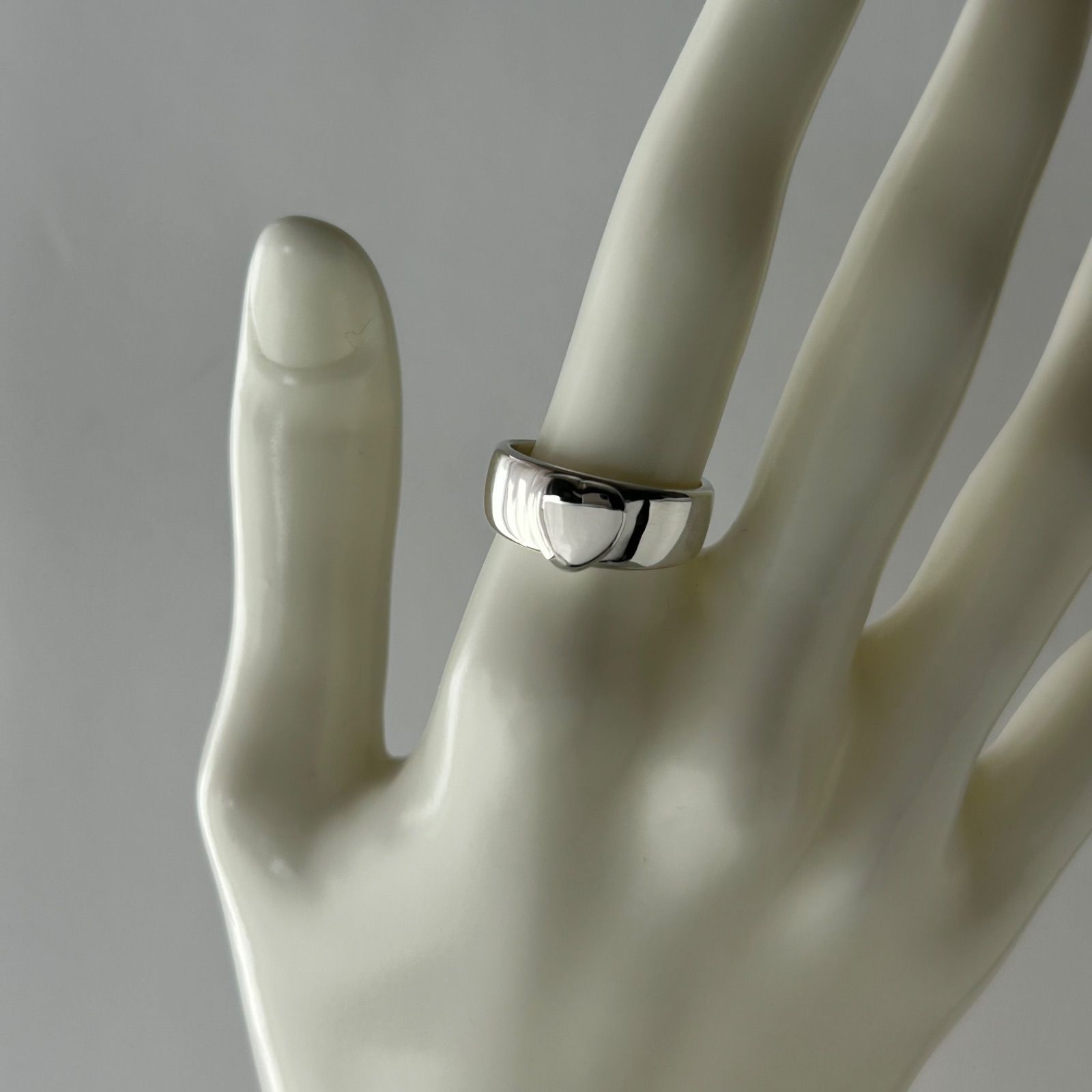   ハート リング 12号　ジョージジェンセン　シルバー 12号【Georg Jensen/ジョージジェンセン】 コッペル・ハートリング