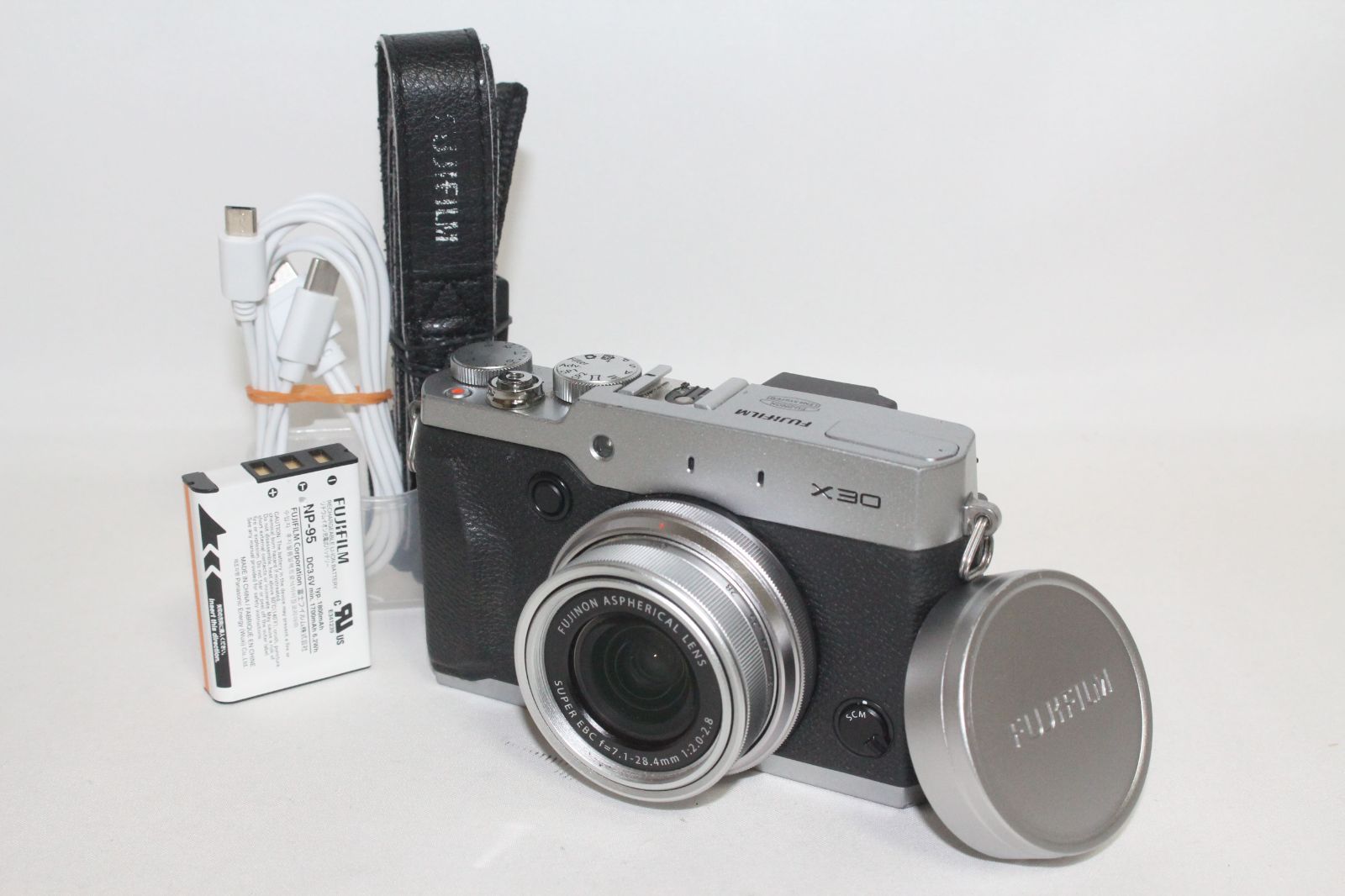 FUJIFILM X30 フジフィルム デジタルカメラ シルバー FX-X30
