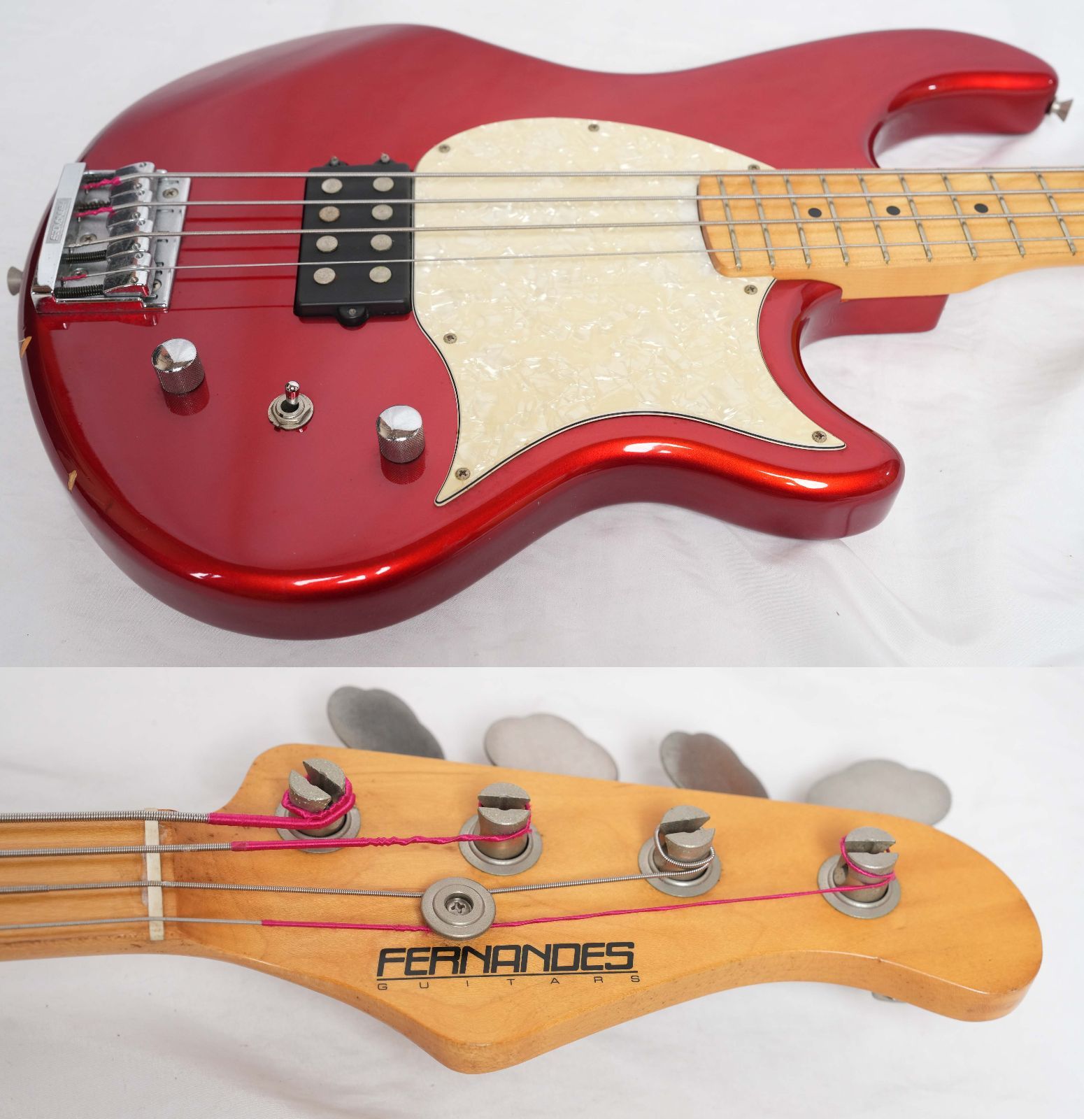 ☆FERNANDES☆FSB-65 ATLAS 4X MR メタリックレッド 輸出向けモデル