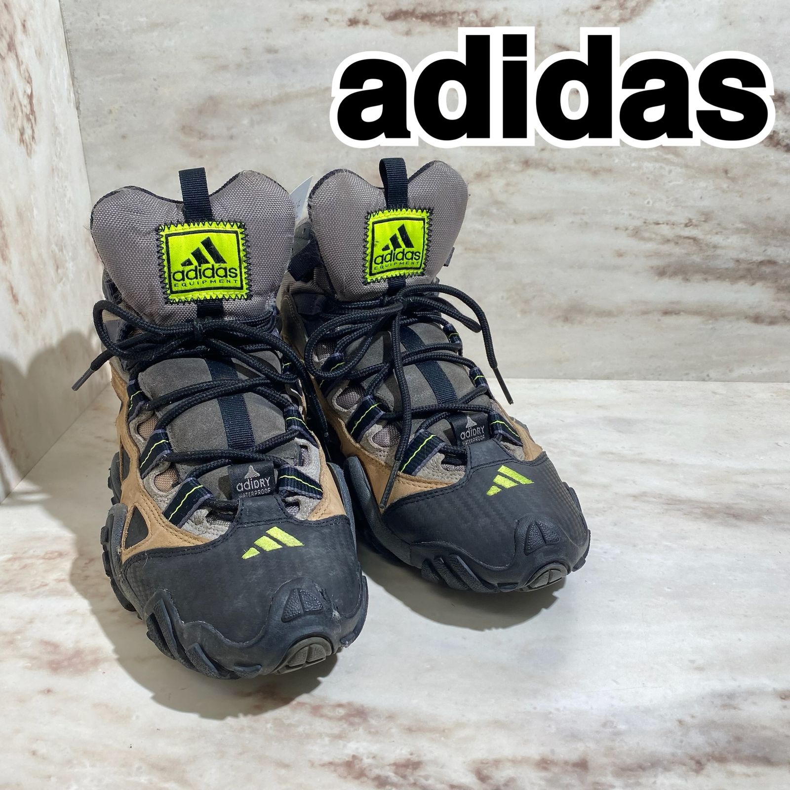 訳アリ品】超希少 一点物 adidas アディダス トレッキングシューズ ...