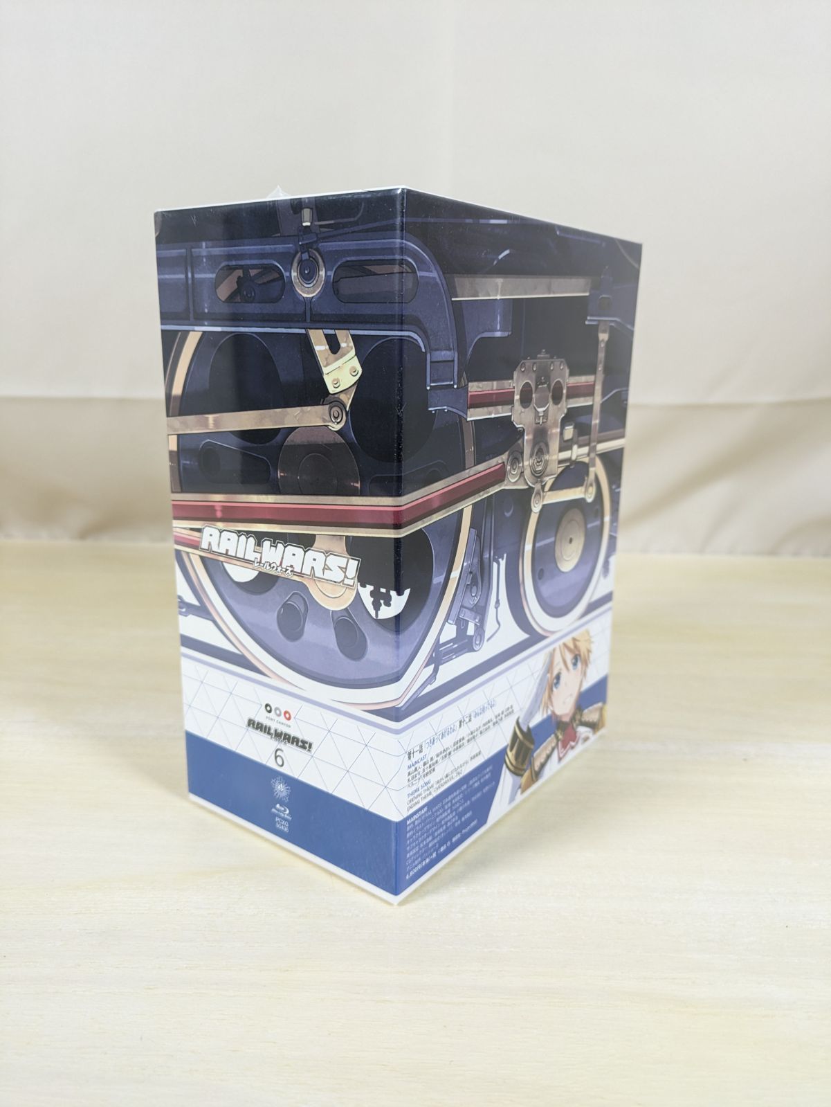 大野17-8-0808】RAIL WARS! レールウォーズ Blu-ray 初回版 6巻