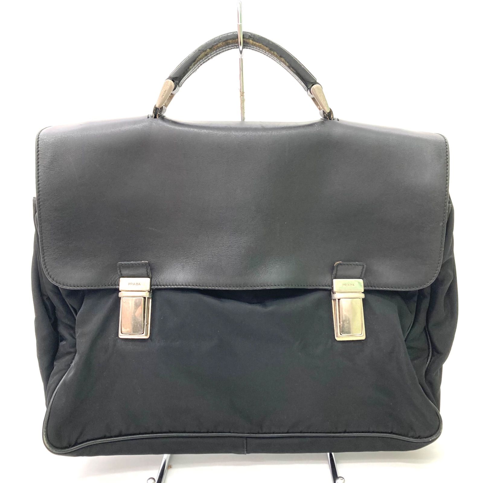 PRADA プラダ ビジネスバッグ ブリーフケース トライアングル