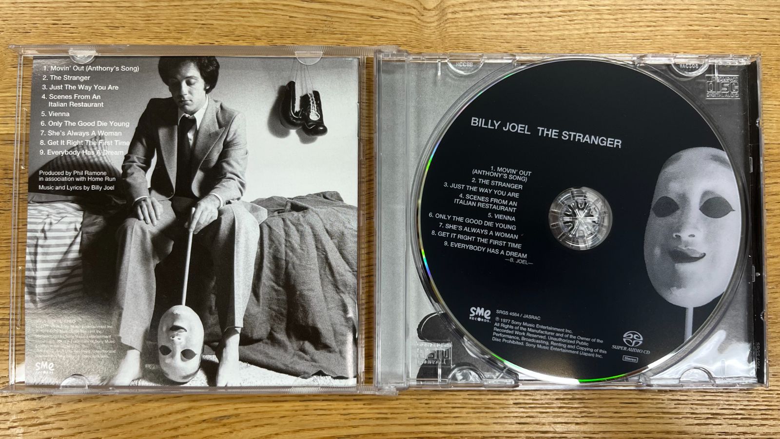 ビリージョエル Billy Joel【USオリジナル盤・美品・完品・聴感抜群】⑥ 廃盤 SACD ビリー・ジョエル／BILLY JOEL 「ストレンジャー／THE