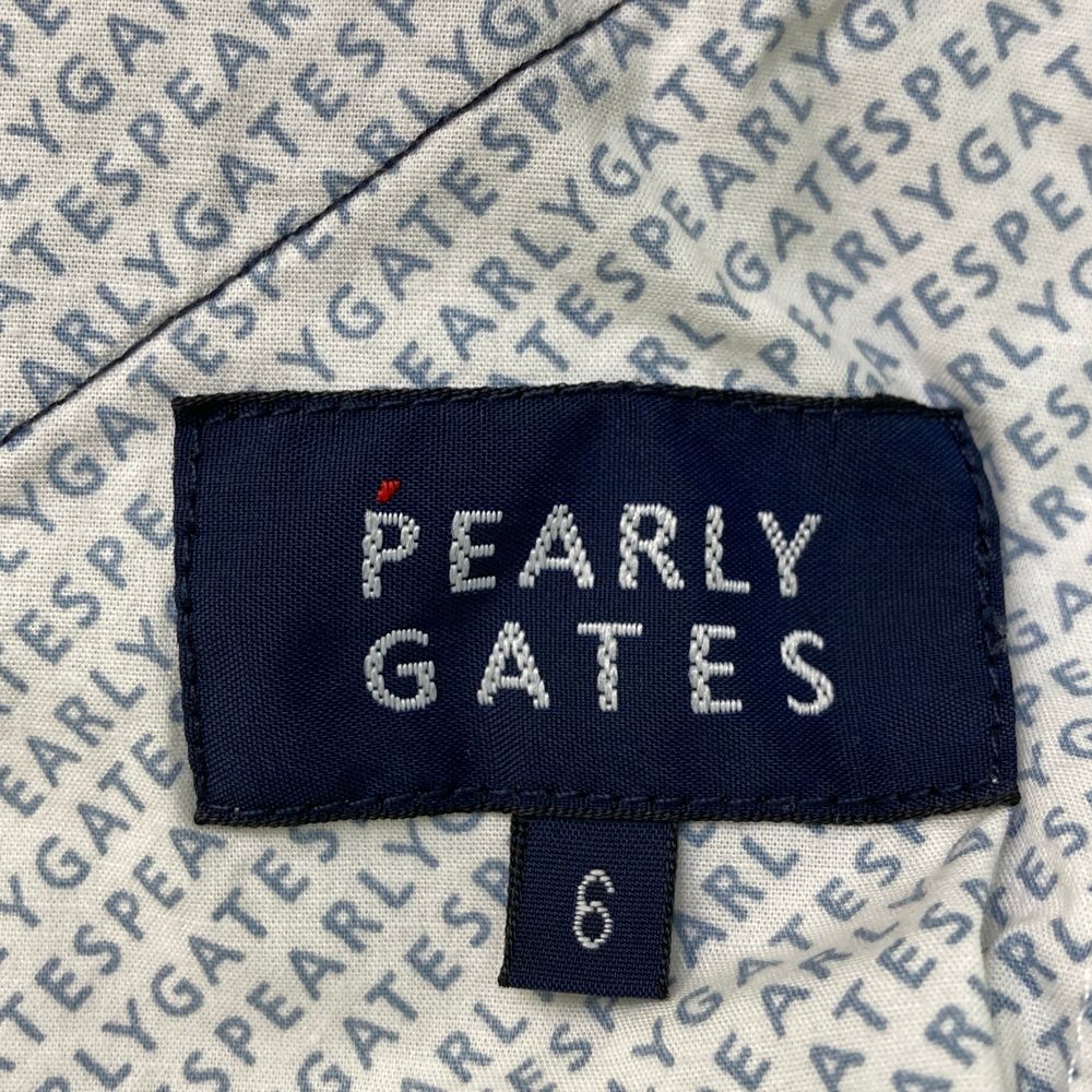 パーリーゲイツ　パンツ　紺　ネイビー　3 オールシーズン　24年購入 サイズ：6 PEARLY GATES パーリーゲイツ 053-4131301 2024年