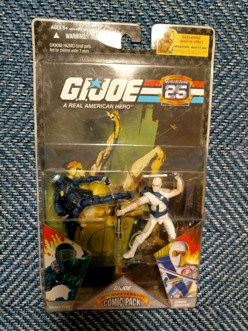 G.I.JOE  フィギュア snake eye vs storm shadow