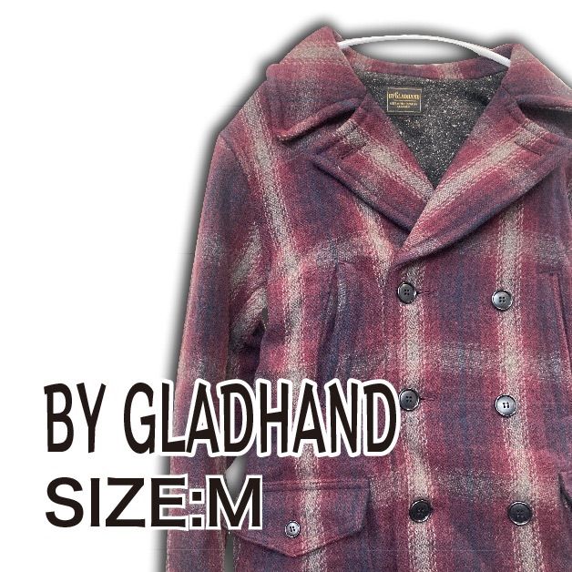 グラッドハンド ウール ピーコート サイズL 【公式通販】