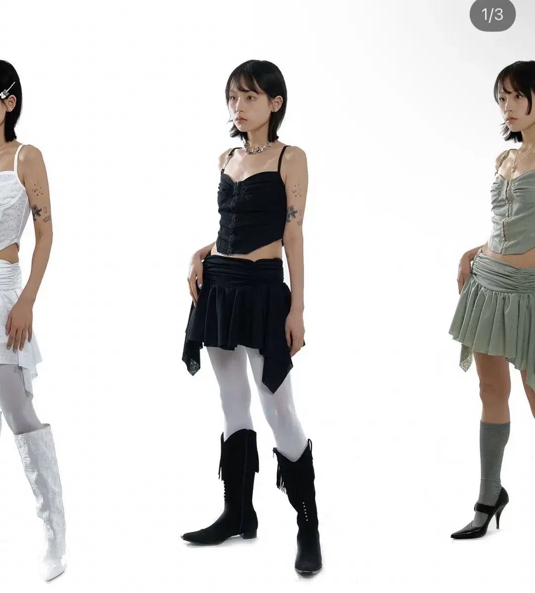 Kashiko カシコ レース コルセット セットアップ