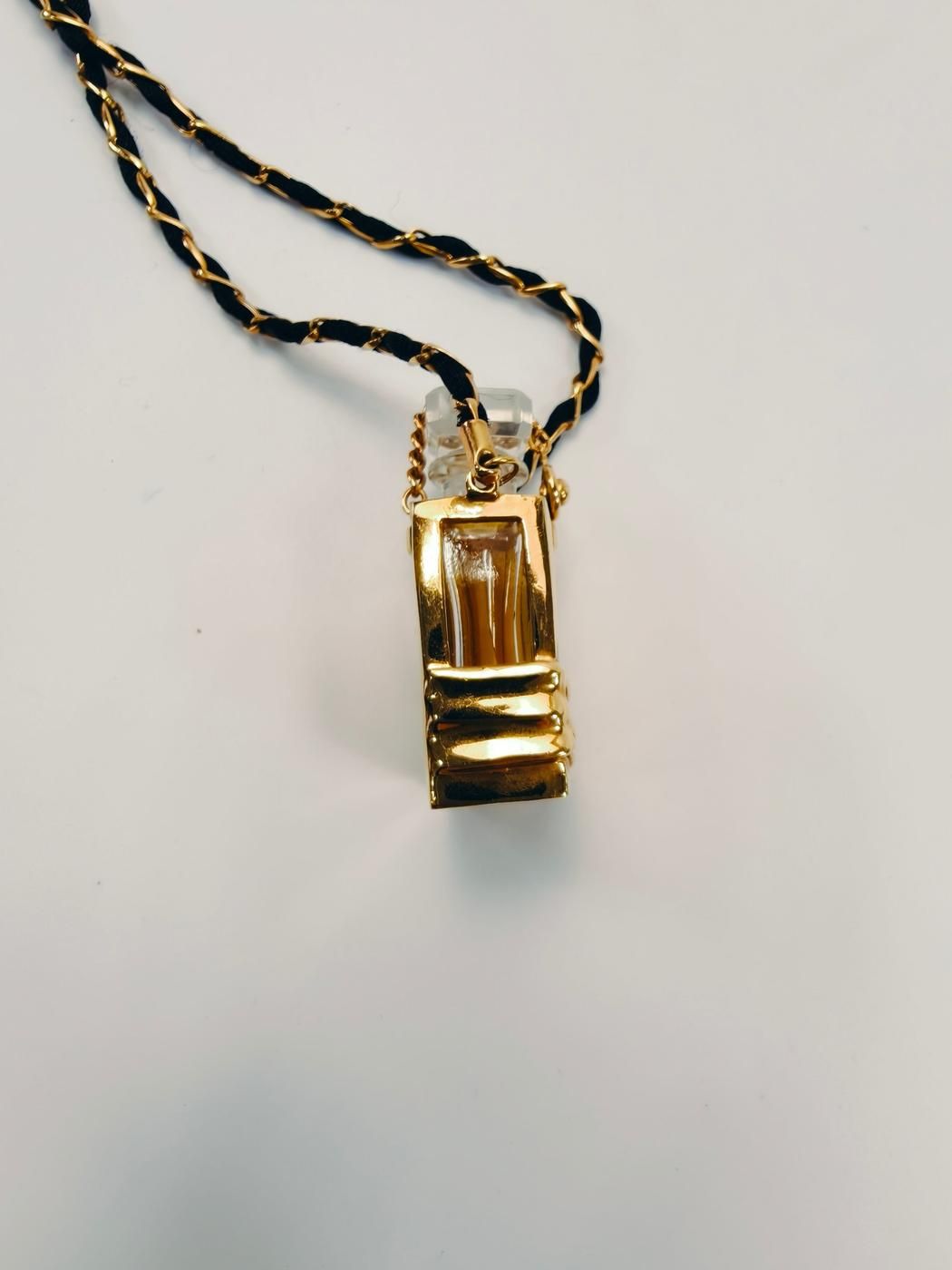 CHANEL No5 リボンケース 香水ボトル ネックレス ゴールド 9754 CHANEL シャネル No5 リボンケース パフュームボトル 香水ボトル