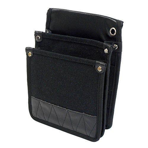 NS ワークマスター(Work Master) 帆布電工袋 内ポケット付 黒 WM-C11