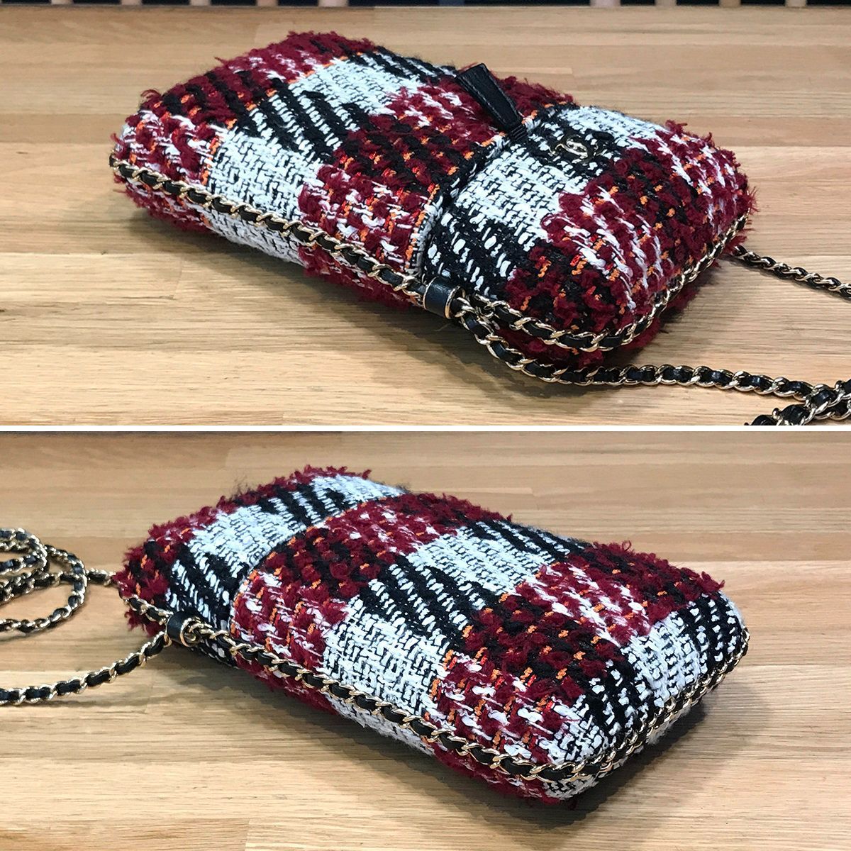 CHANEL iphone12/pro スマホチェーン ツイードココマーク CHANEL iphone12/pro スマホチェーン ツイードココマーク - メルカリ