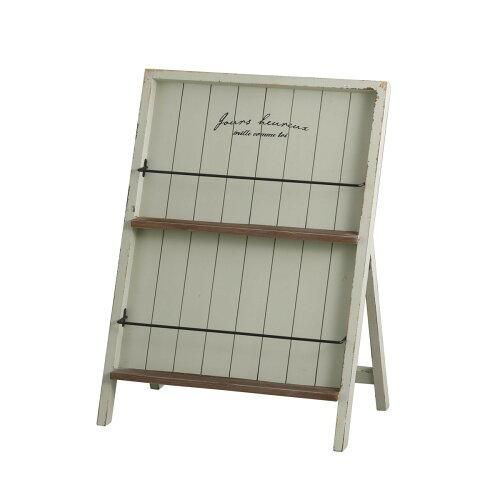 【新品・5営業日で発送】アビテ(Habiter) ラルモニ・マガジンスタンド グリーン