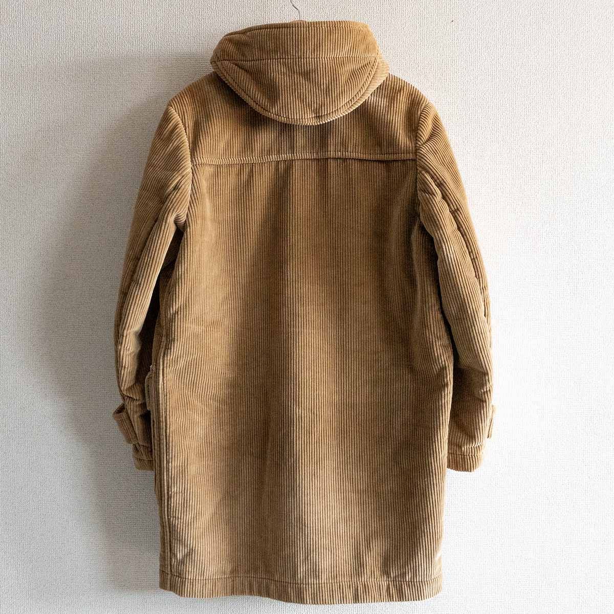 70s】GLOVERALL【SNOWDON 太畝コーデュロイ ダッフルコート】50