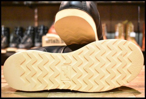9D 良品 06年】レッドウィング 8130 アイリッシュセッター 黒 ブラック