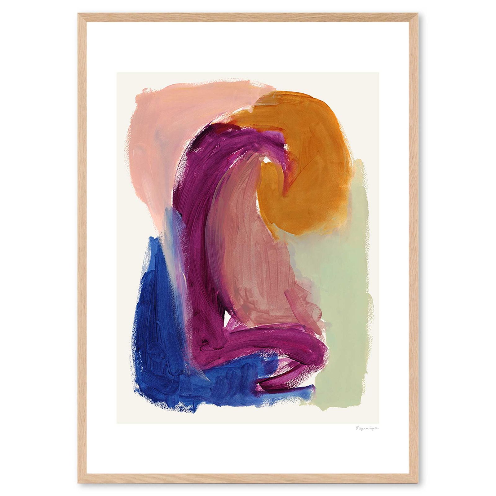 The Poster Club アートポスター 50×70cm Mudra/124x17093-50x70