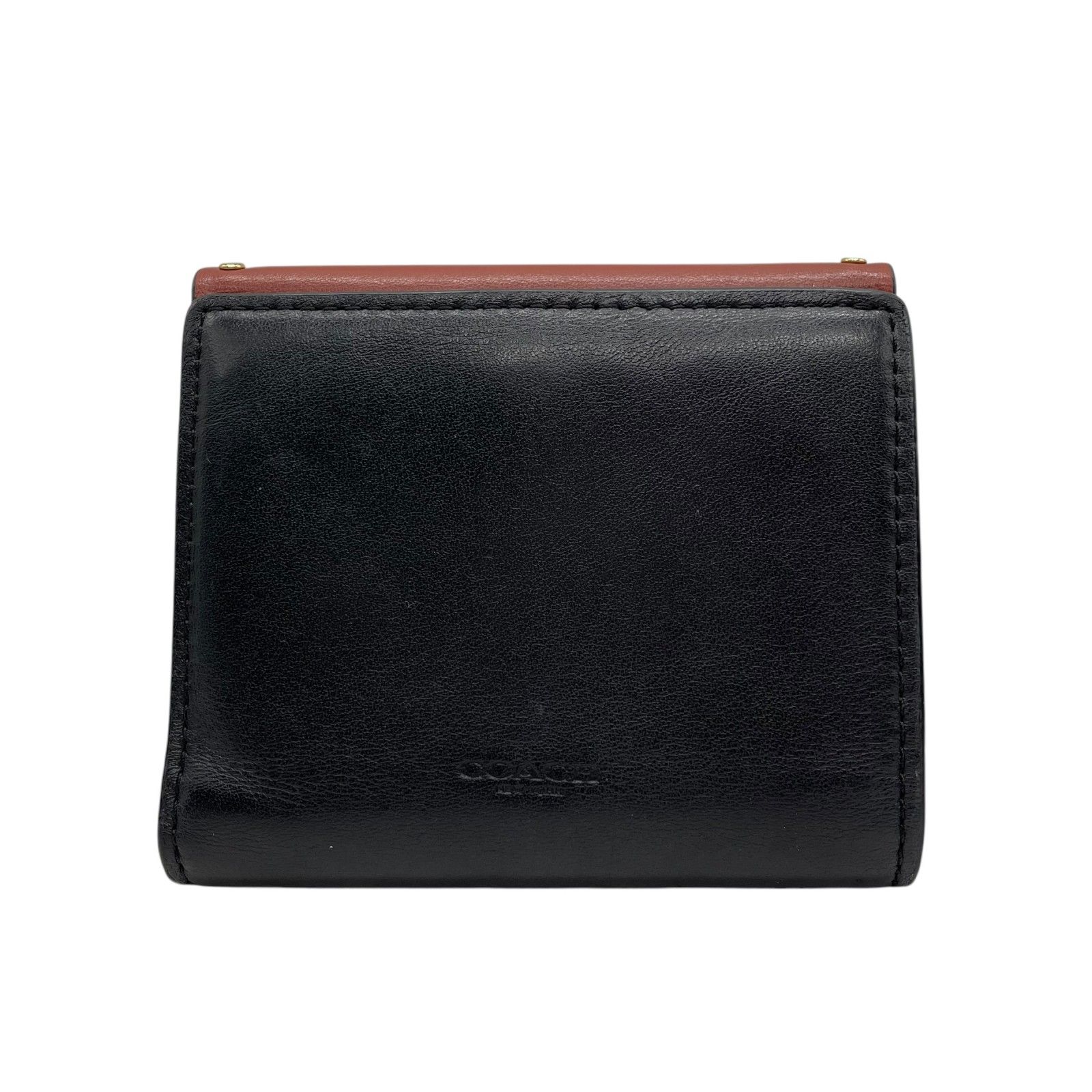 美品 COACH コーチ 二つ折り財布 PVC レザー ジョージー 美品 COACH コーチ 二つ折り財布 PVC レザー ジョージー