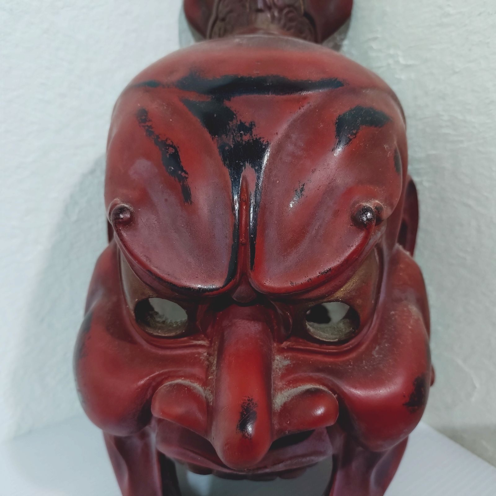 仁王面 金剛力士像 魔除け 骨董美術品 面飾り 縁起物 置物 インテリア 仁王面 金剛力士像 魔除け 骨董美術品 面飾り 縁起物 置物