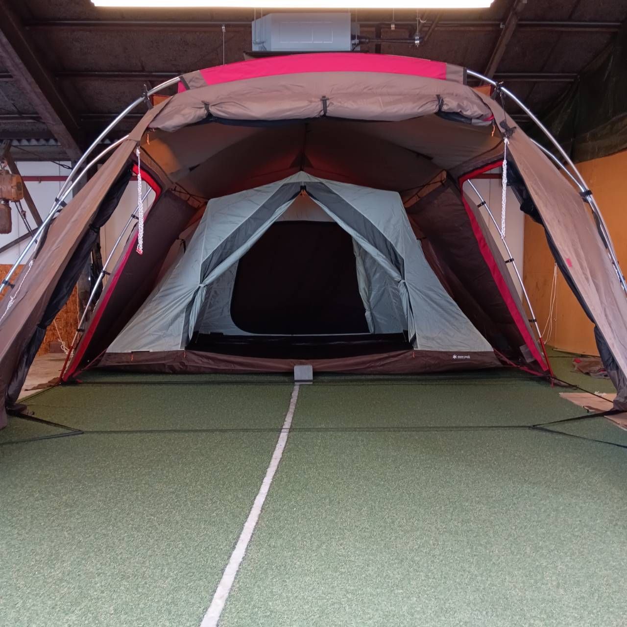 スノーピーク ランドロック TP671、シールドルーフ、グランドシート