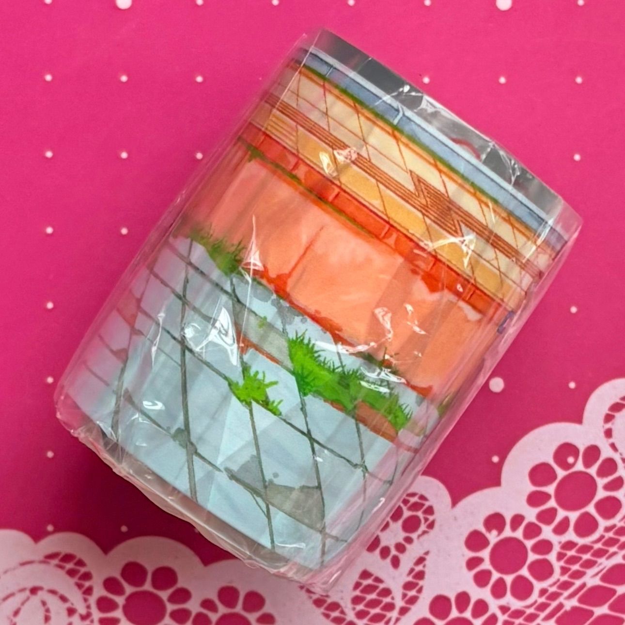 PET 5cm×5m 框 海外マスキングテープ PET 月光诗语 ダイカット 5cm×5m