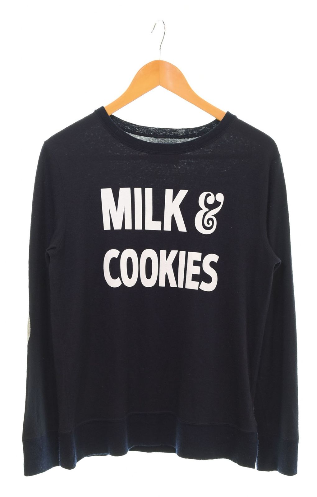 ナンバーナイン NUMBER (N)INE エルボーパッチ ニット MILK&COOKIES 