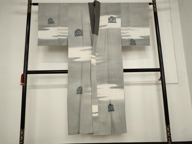 平和屋着物＊夏物 男性 長襦袢 絽 吉祥文 洗える着物 AABB8676st