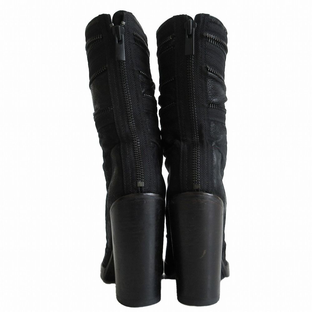 ハイダー アッカーマン HAIDER ACKERMANN ファスナー レザーロング