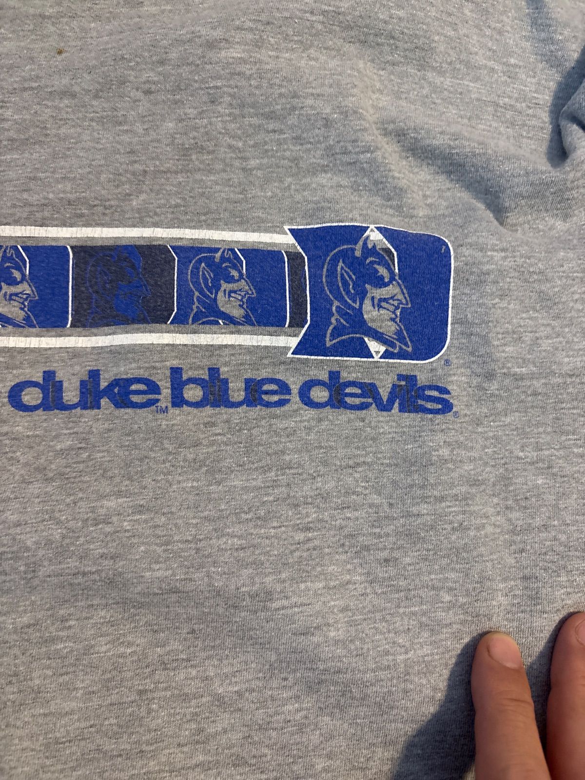 90s NCAA Duke University Blue 90s DUKE blue devils デューク大学 