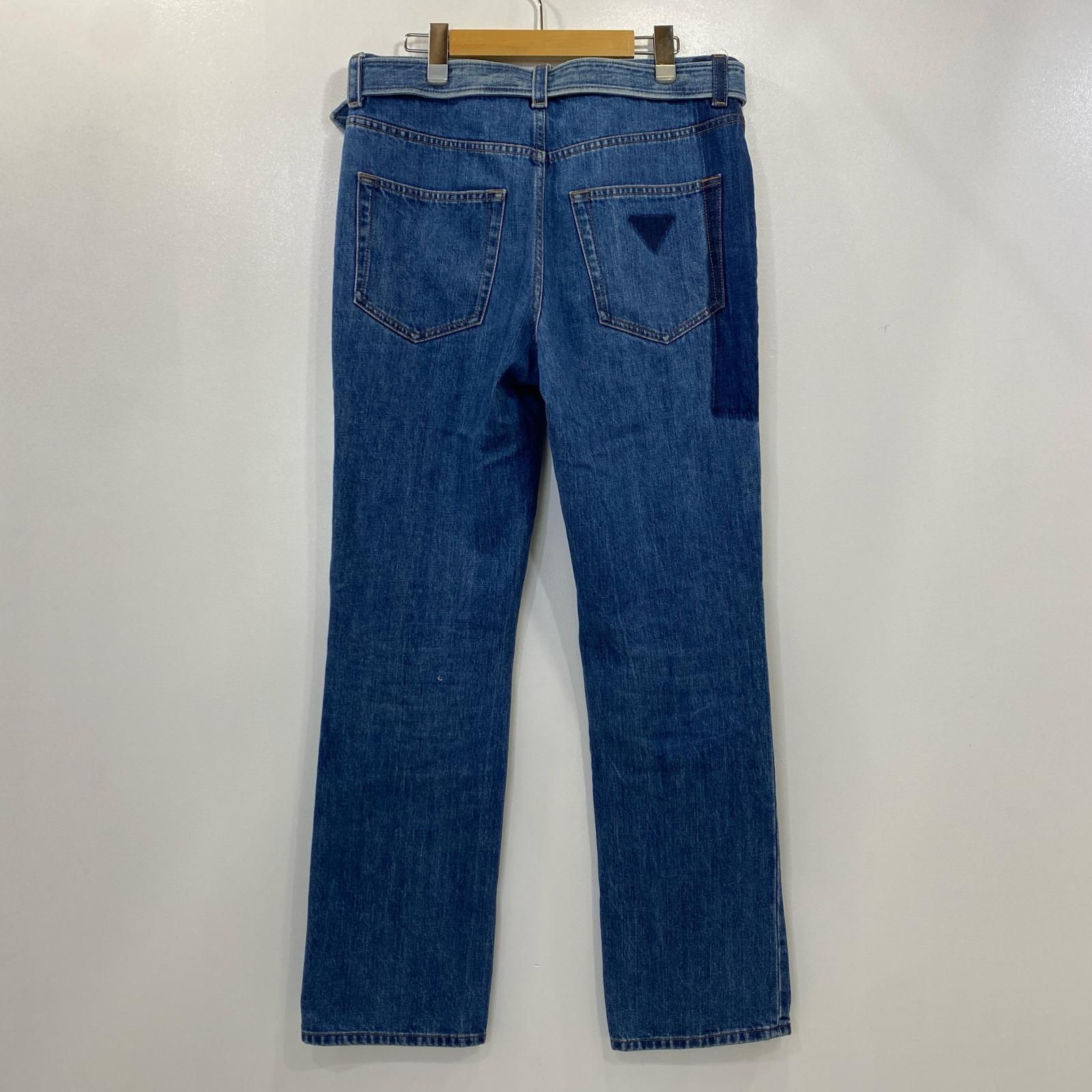 PRADA プラダ デニムパンツ ベルテッドストレートデニムパンツ GEP 295 2018年製 サイズ 32 135