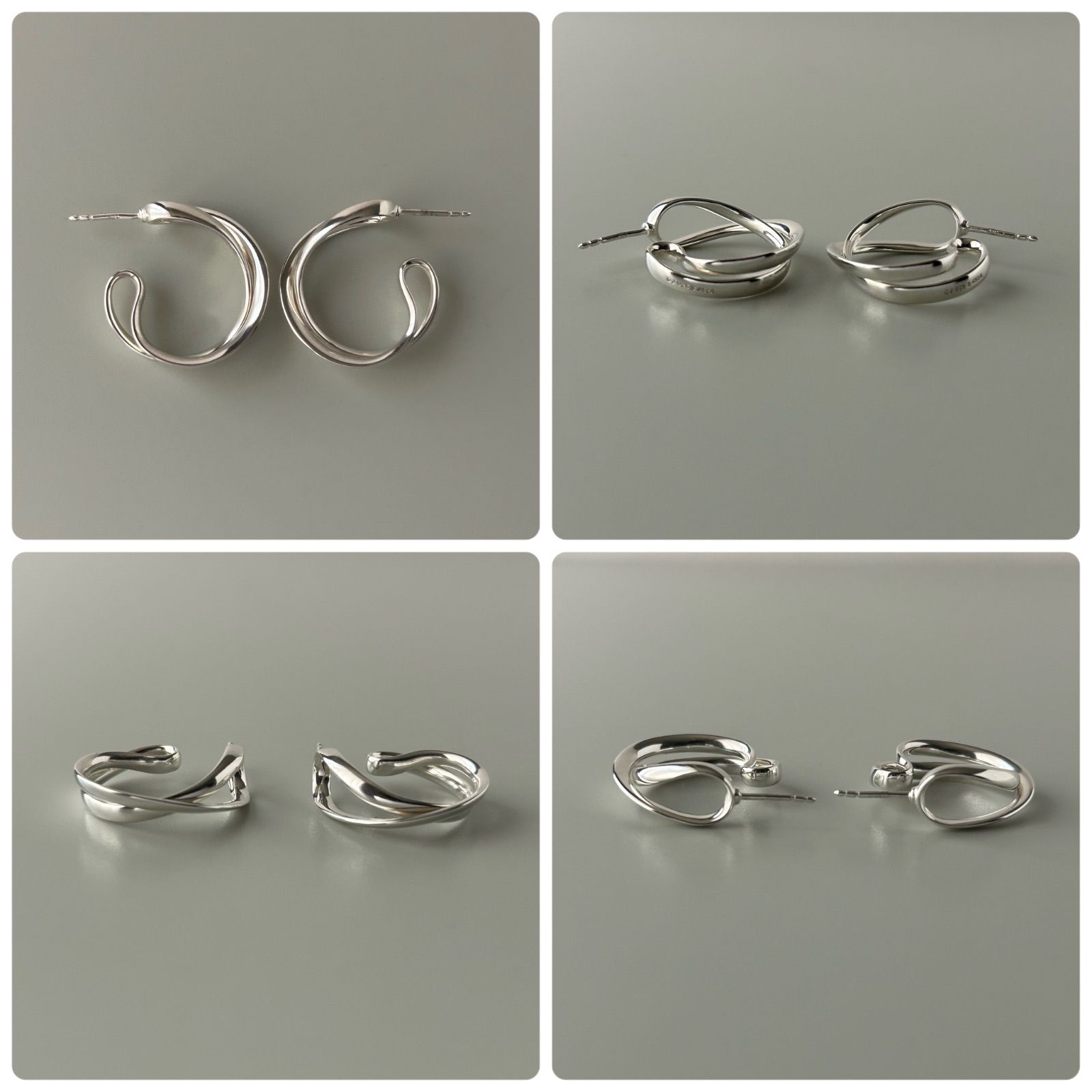 ぺぷろ様 ジョージジェンセン ピアス インフィニティ 452A AG925 Georg