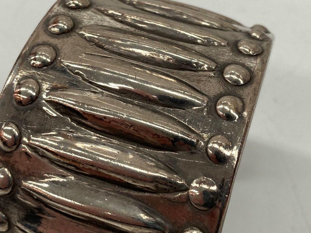ファンタスティックマン FANTASTIC MAN Wide Silver Bangle ワイド