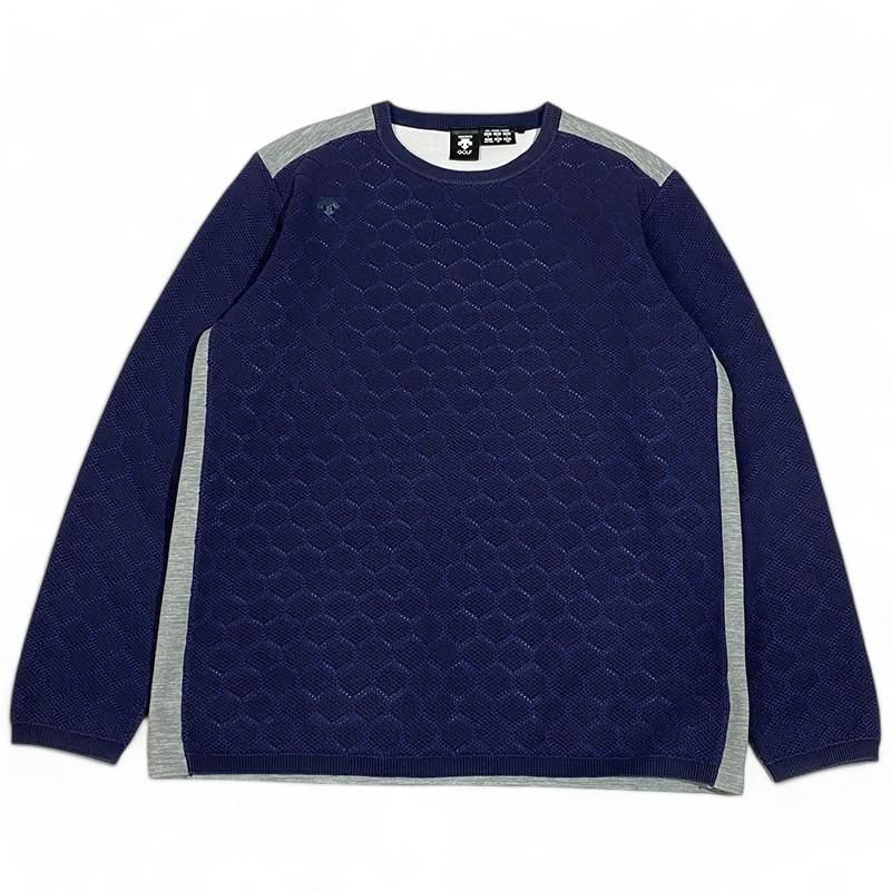 DESCENTE デサント ゴルフ 長袖 ニット セーター O メンズ DESCENTE デサント ゴルフ 長袖 ニット セーター O メンズ