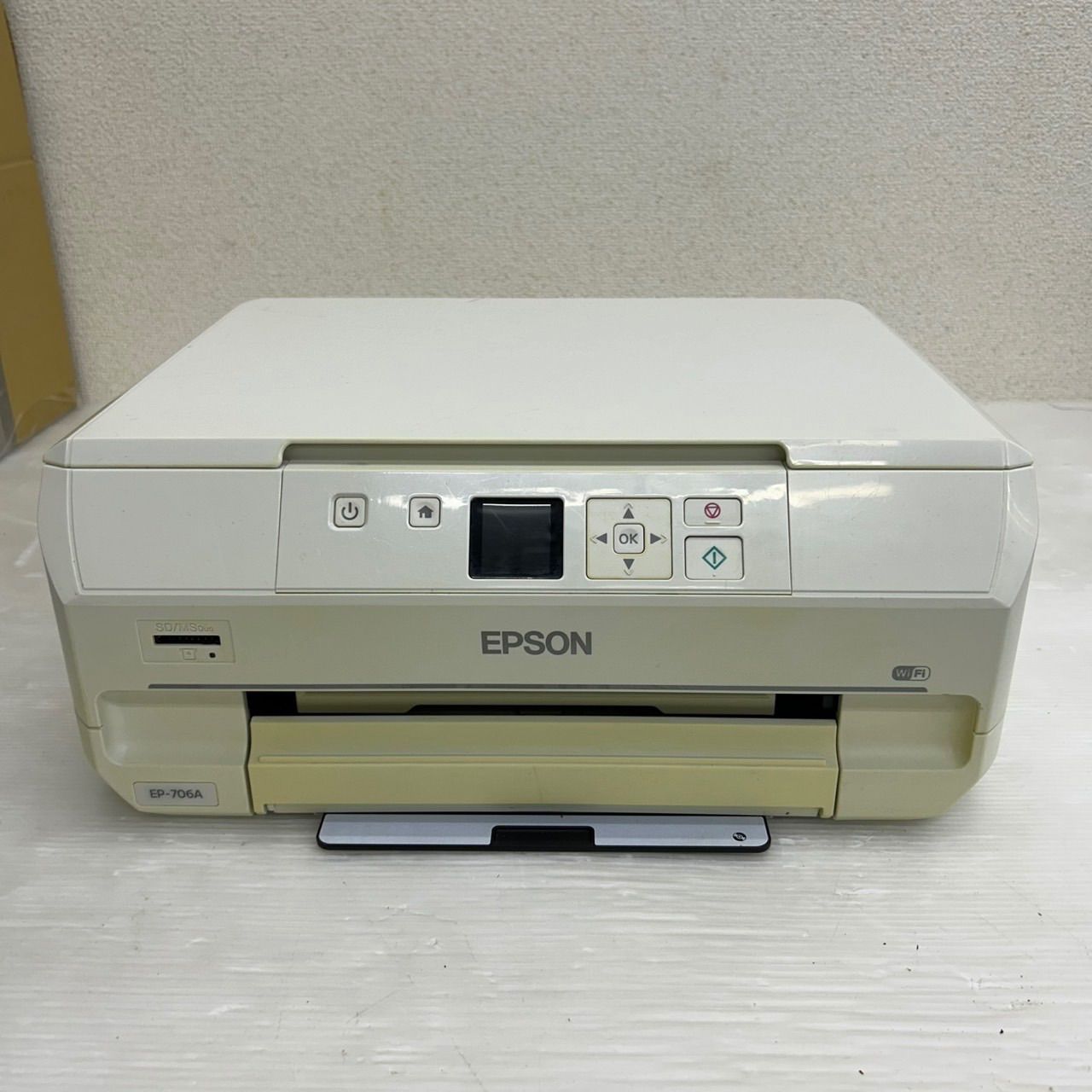 動作 済み エプソン インクジェット複合機 カラリオ EP-706A EPSON 電源コードなし