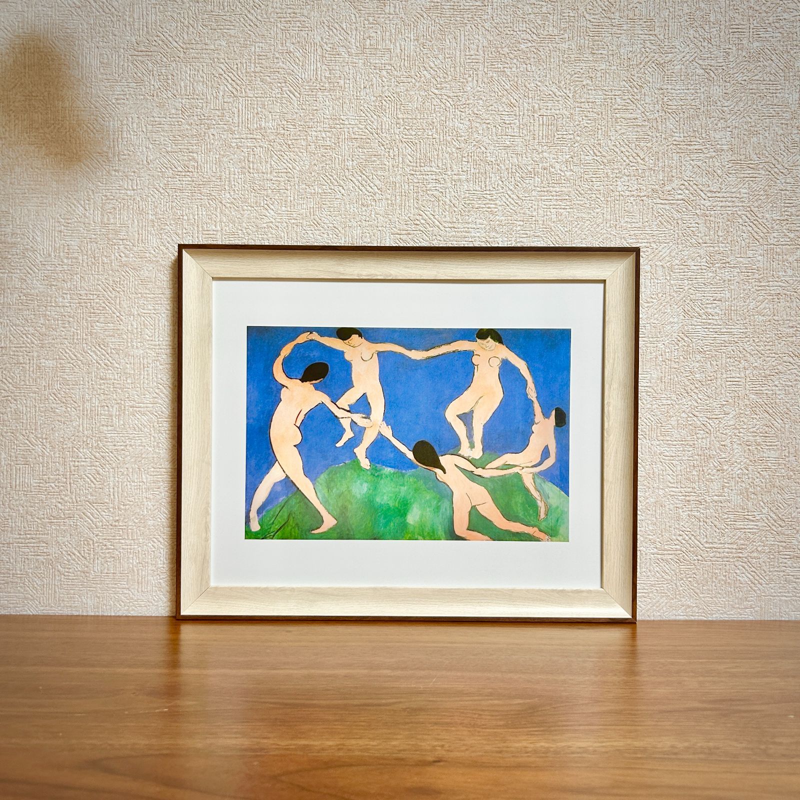 アンリ・マティス  Study for Dance Ⅲ 工芸画 額装 アンリ・マティス Study for Dance Ⅲ 工芸画 額装