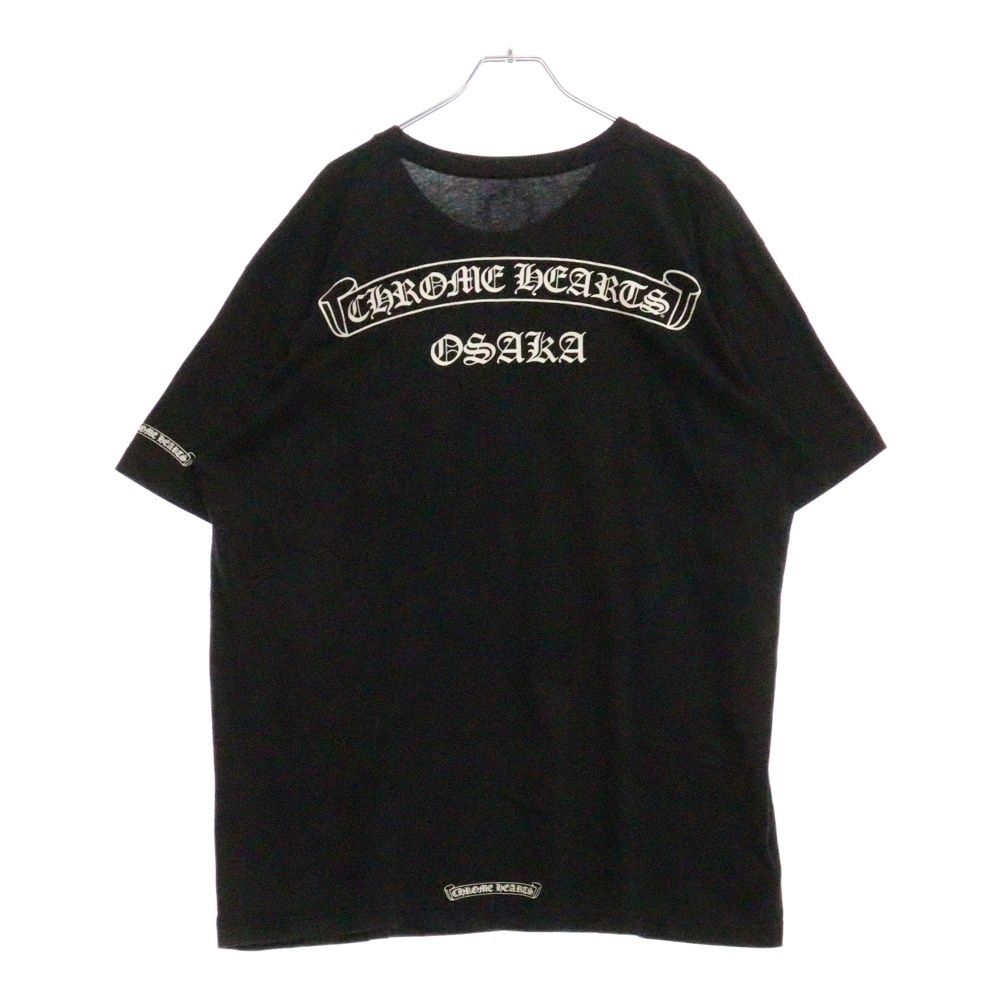 CHROME HEARTS バックスクロールラベルロゴ　長袖大阪限定品正規品 CHROME HEARTS（クロムハーツ） Osaka Scroll Label Logo Tee オオサカ
