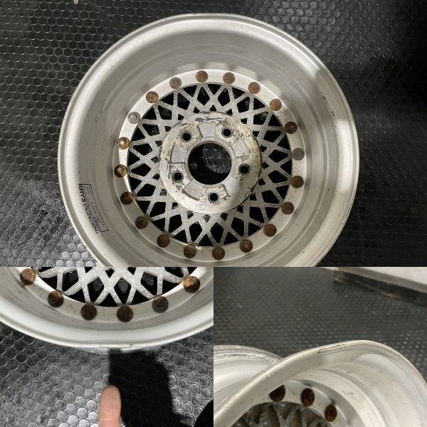 レイズ 14インチメッシュホイール 旧車ホイール pcd100 4H 6j 2026年