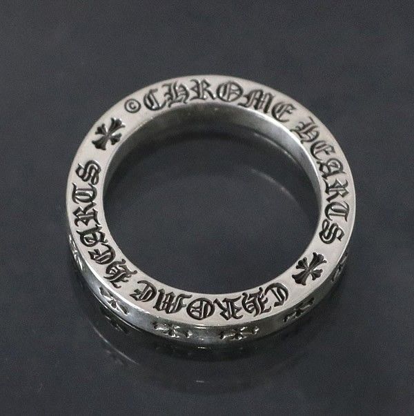 あ*こ様 クロムハーツ スペーサーリング 12号 3mm CHROME HEARTS 3mm スペーサーリング FUCK YOU リング 12 シルバー 925