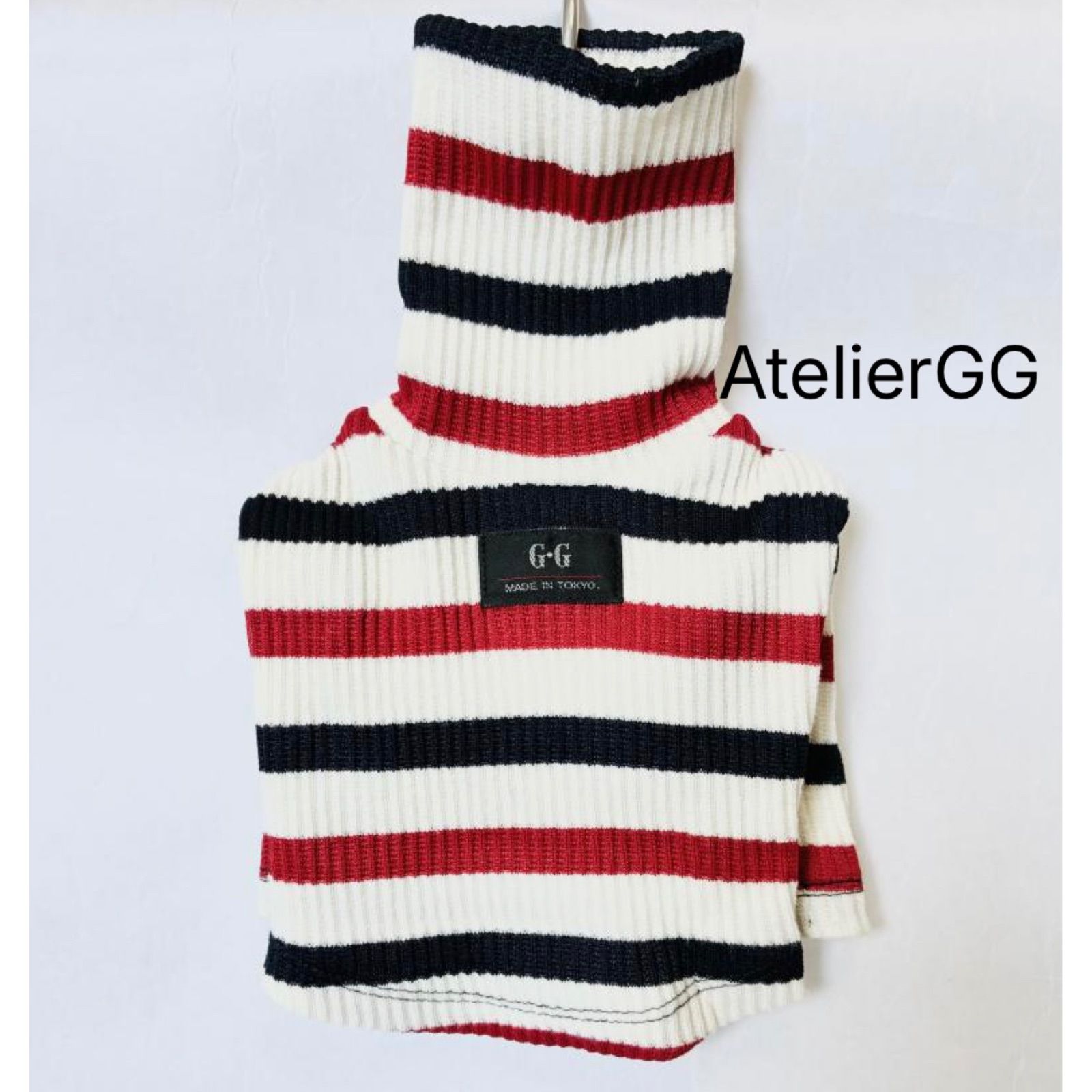 新品 Atelier GG(3サイズ) ロゴトップス 犬服 GG MADE IN TOKYO.』『GG