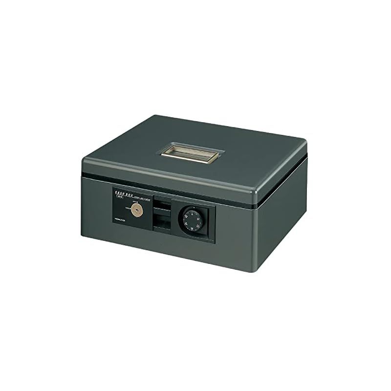 コクヨ 手提げ金庫(ダイヤル錠付き) ライトグレー CB-11M コクヨ(KOKUYO) 手提げ金庫 ダイヤル付 A4 グレー CB-11DM 1 たの