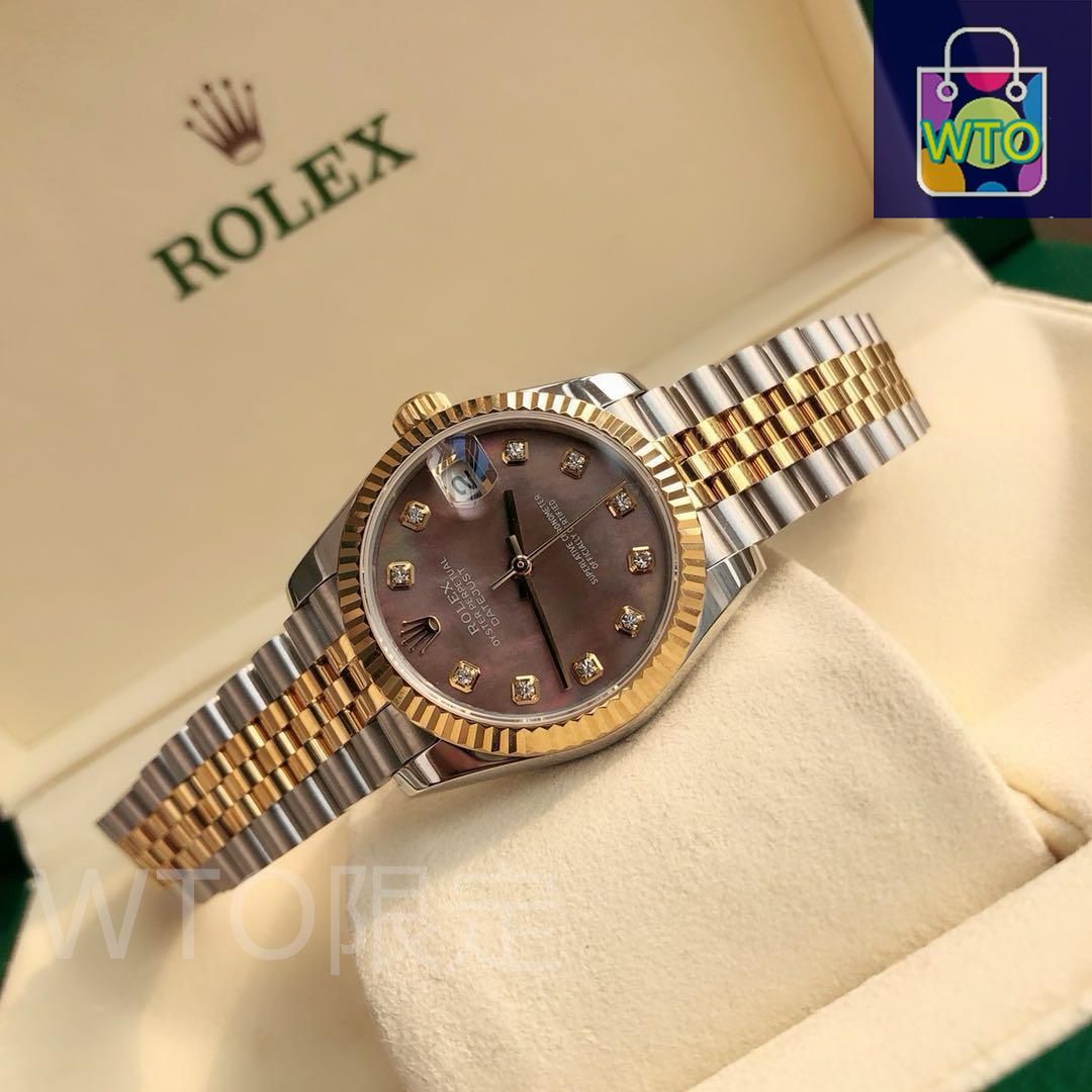 稼働 美品 mil-time 自動巻き 腕時計 デイト 1-02484-92